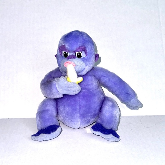 EUC Rare 90s Terk baby Disney’s Tarzan, Toy Connection plush gorilla collectible - Picture 5 of 5